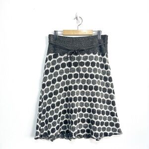 Love Moschino Grey Knit Skirt Sz 6